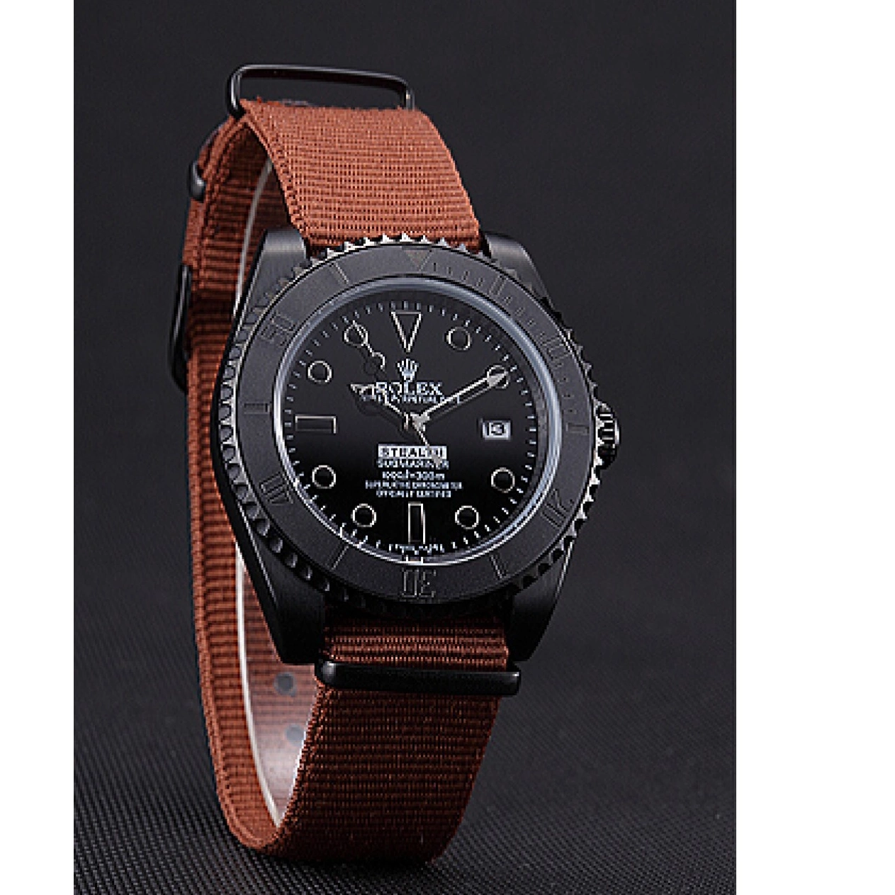 Best AAA Replica Sites Rolex Brown Submariner 621997 Stealth 0715